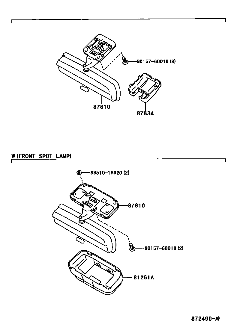 Parts diagram