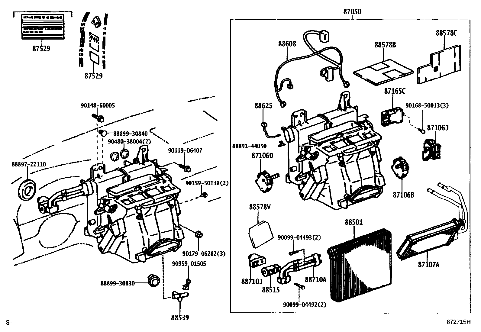 Parts diagram
