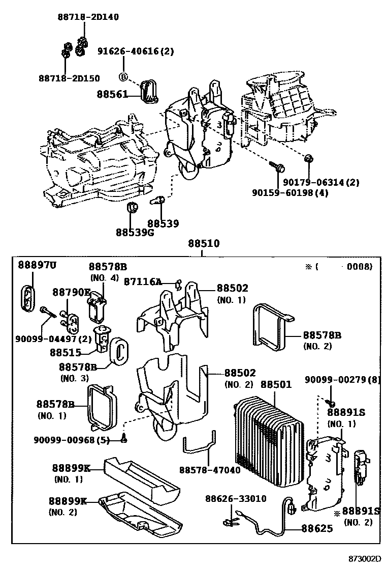 Parts diagram