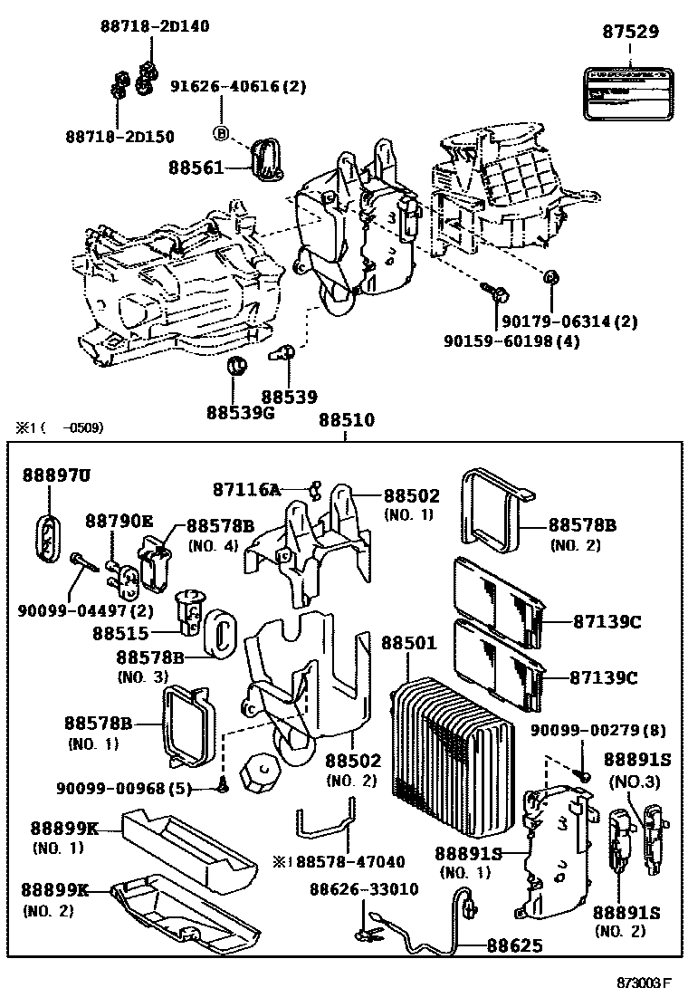 Parts diagram