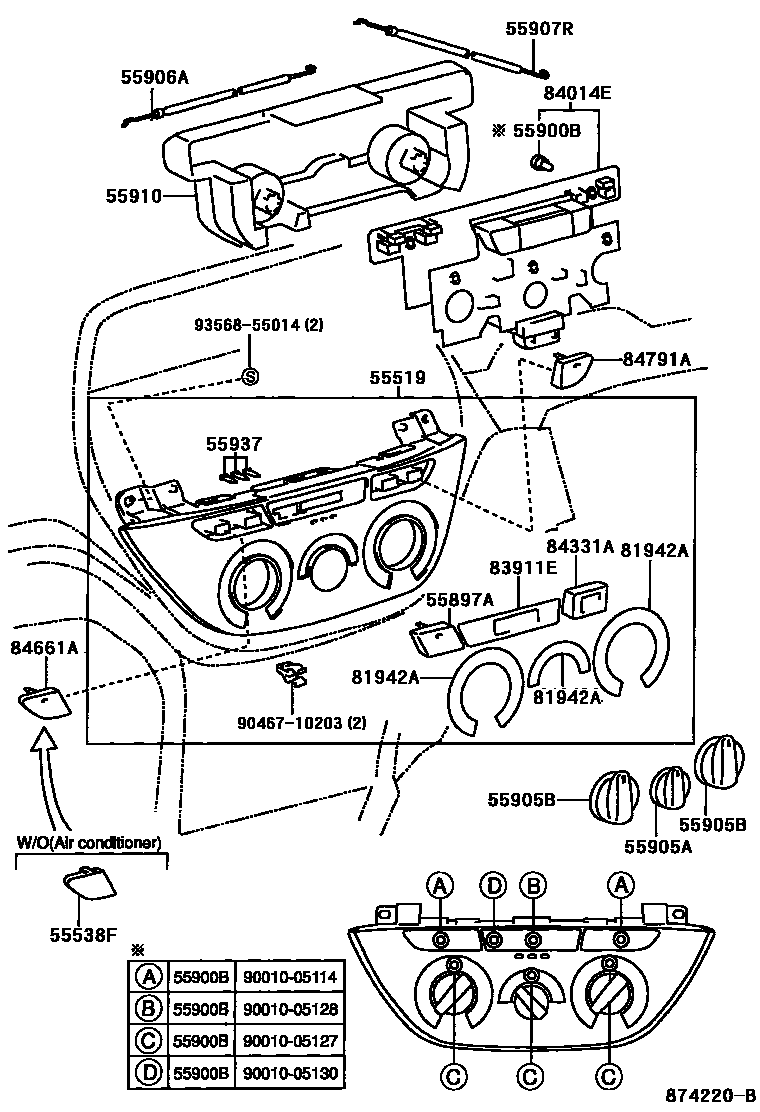 Parts diagram