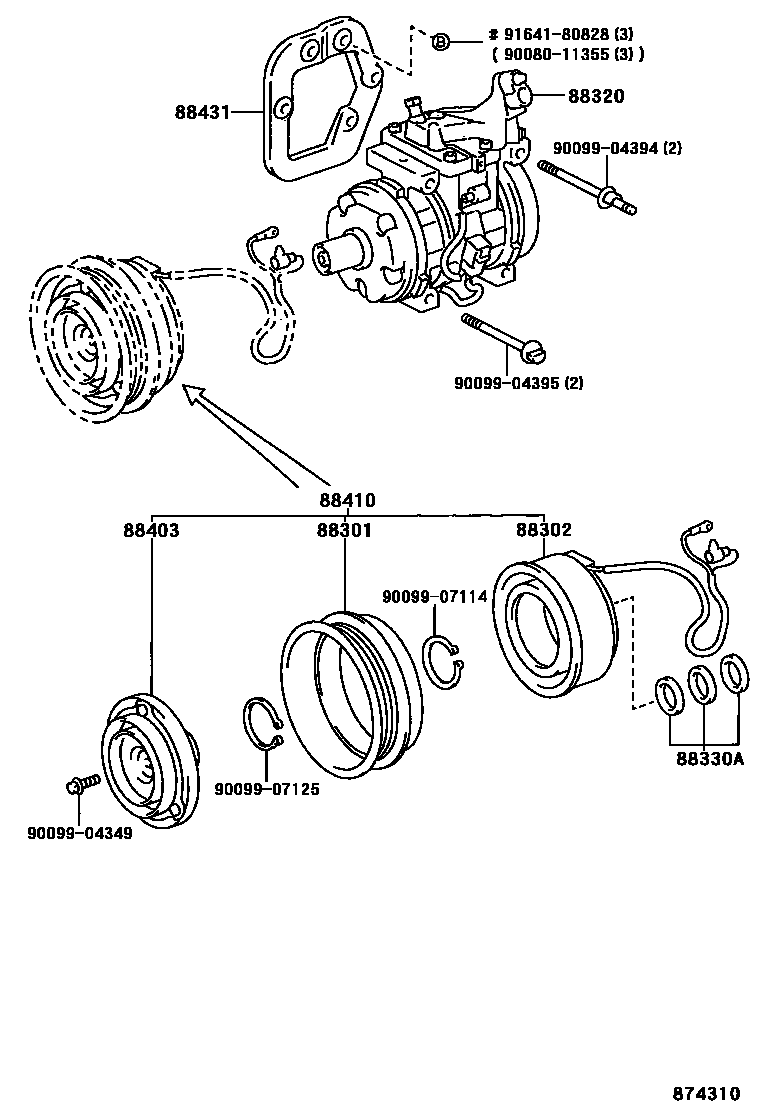 Parts diagram