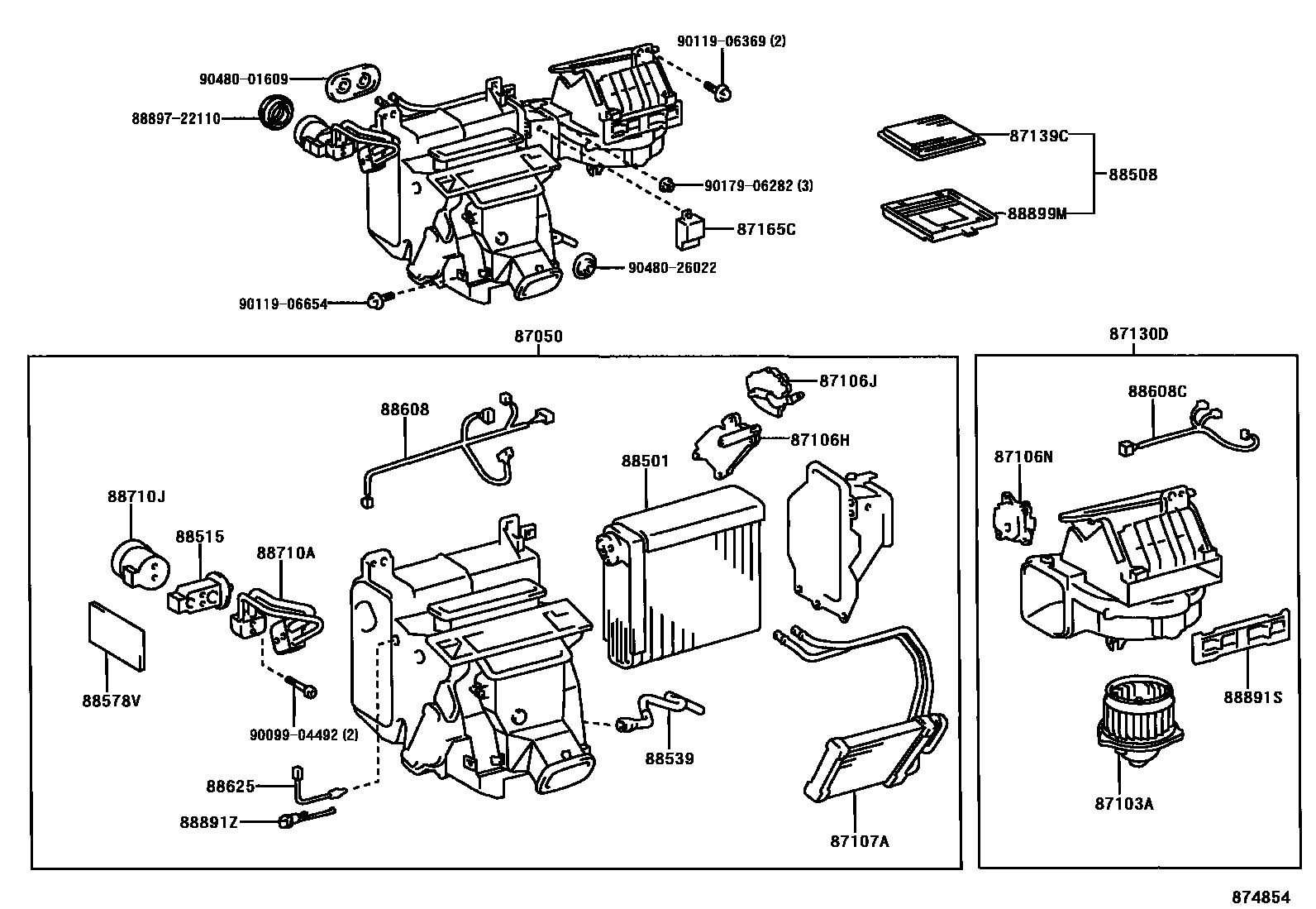 Parts diagram