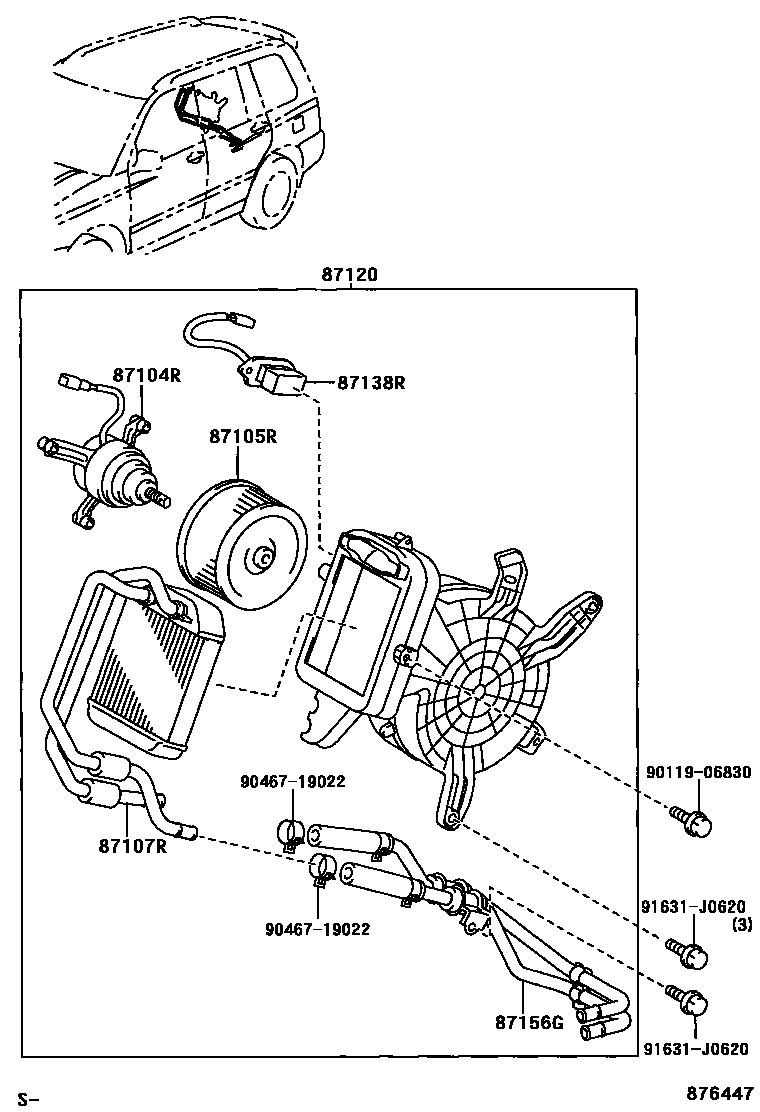Parts diagram