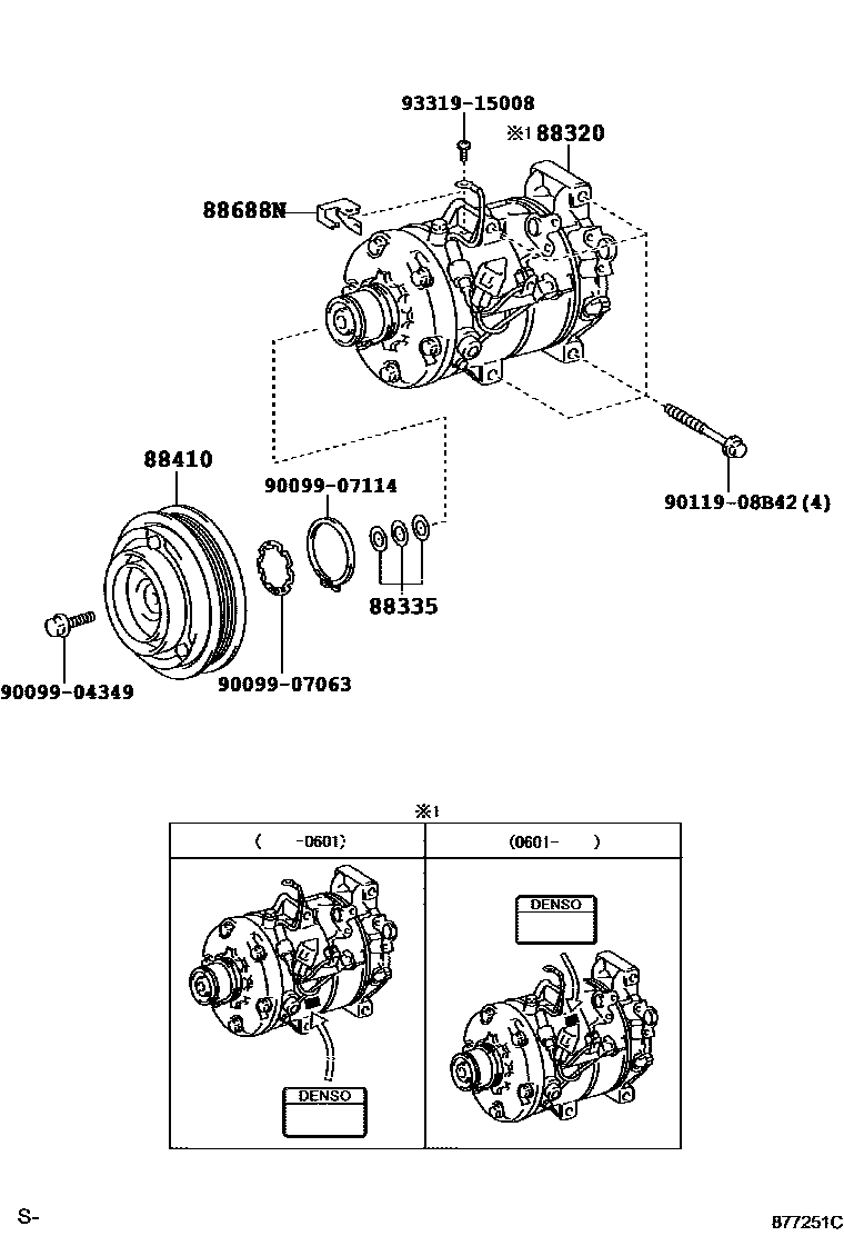 Parts diagram