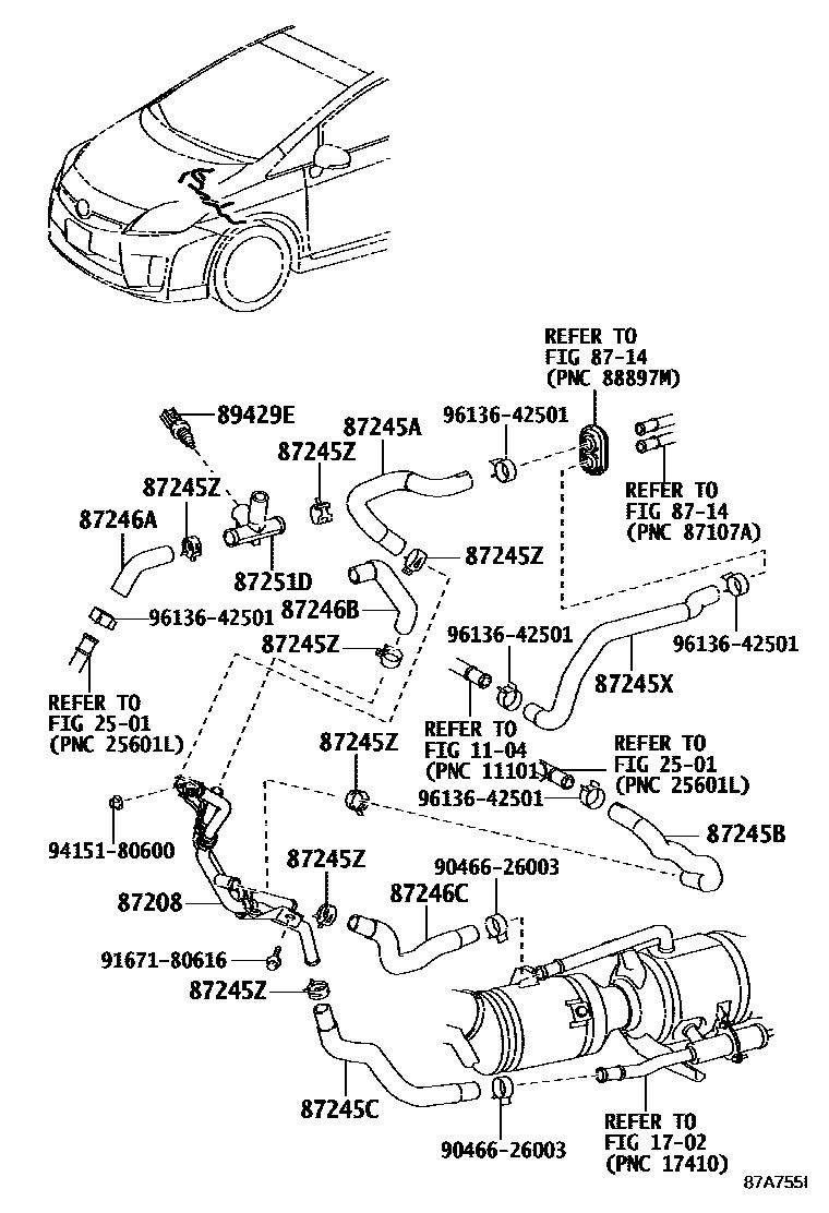 Parts diagram