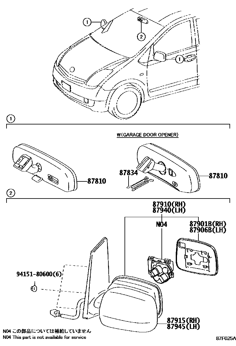 Parts diagram