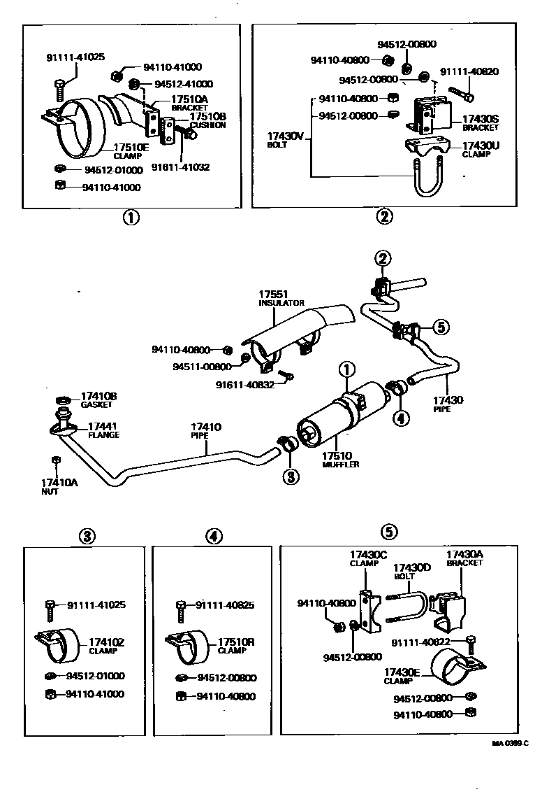 Parts diagram