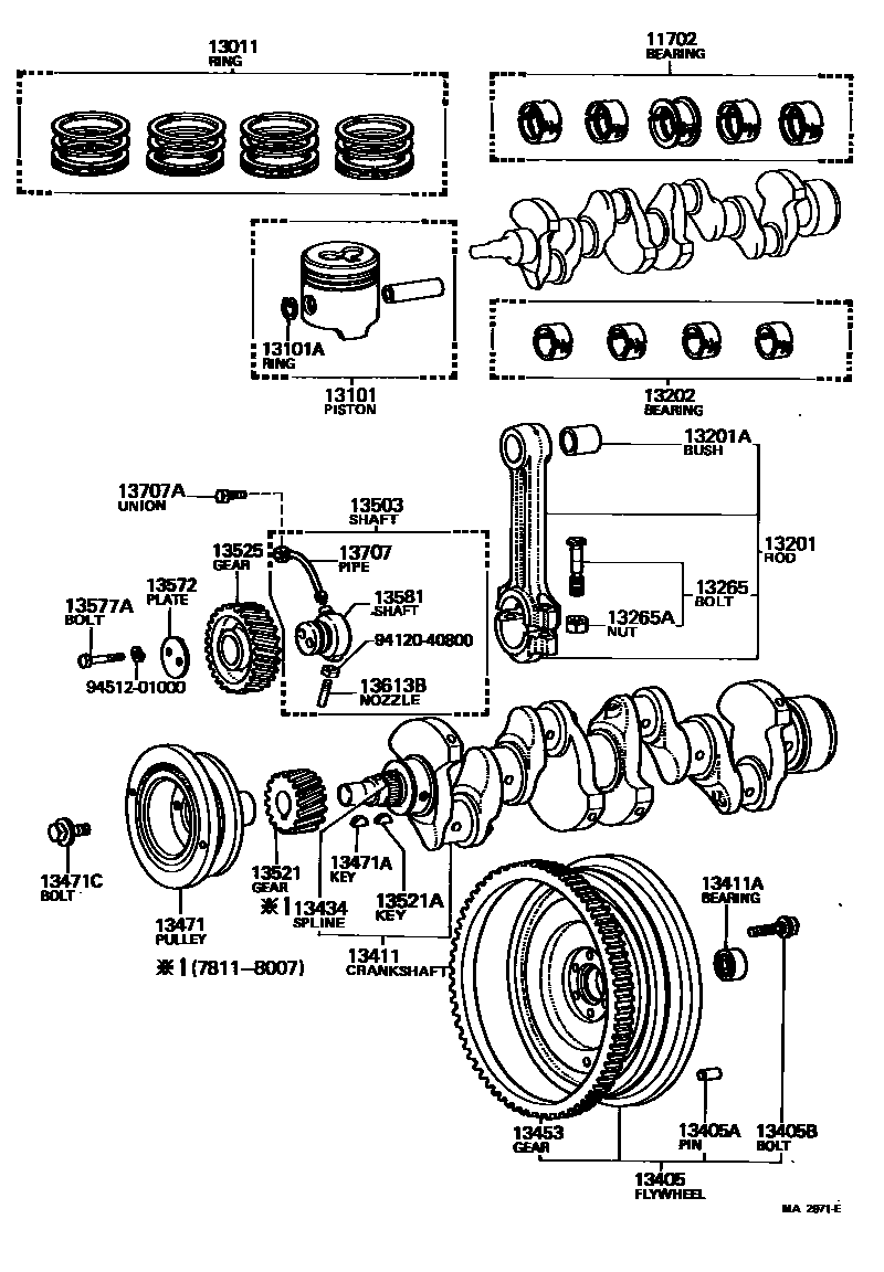 Parts diagram
