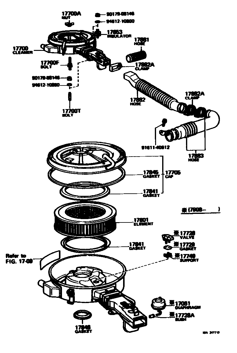 Parts diagram