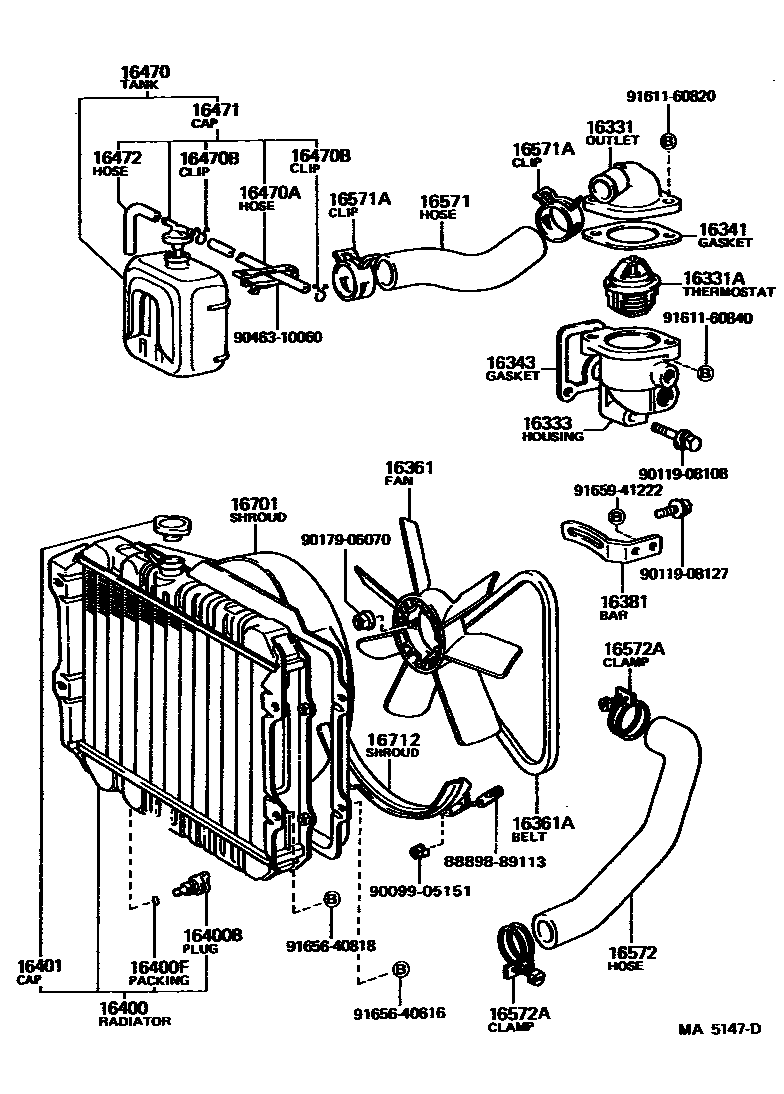 Parts diagram