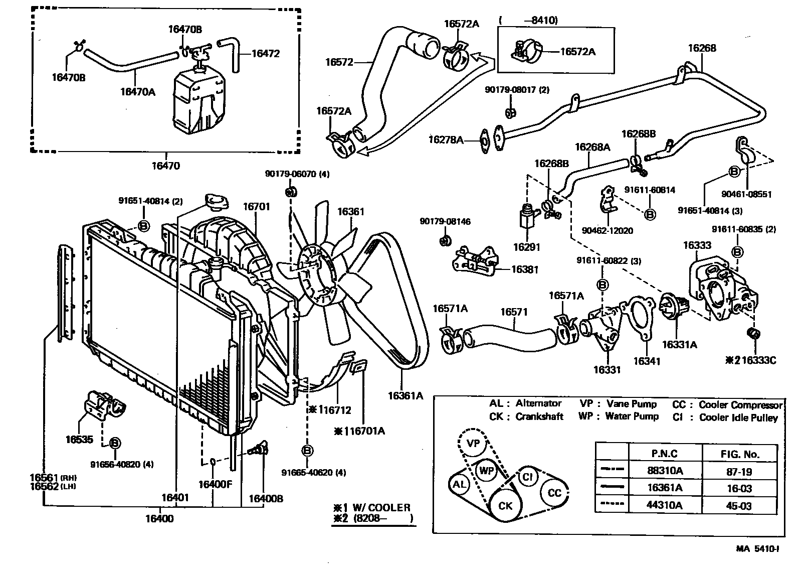 Parts diagram
