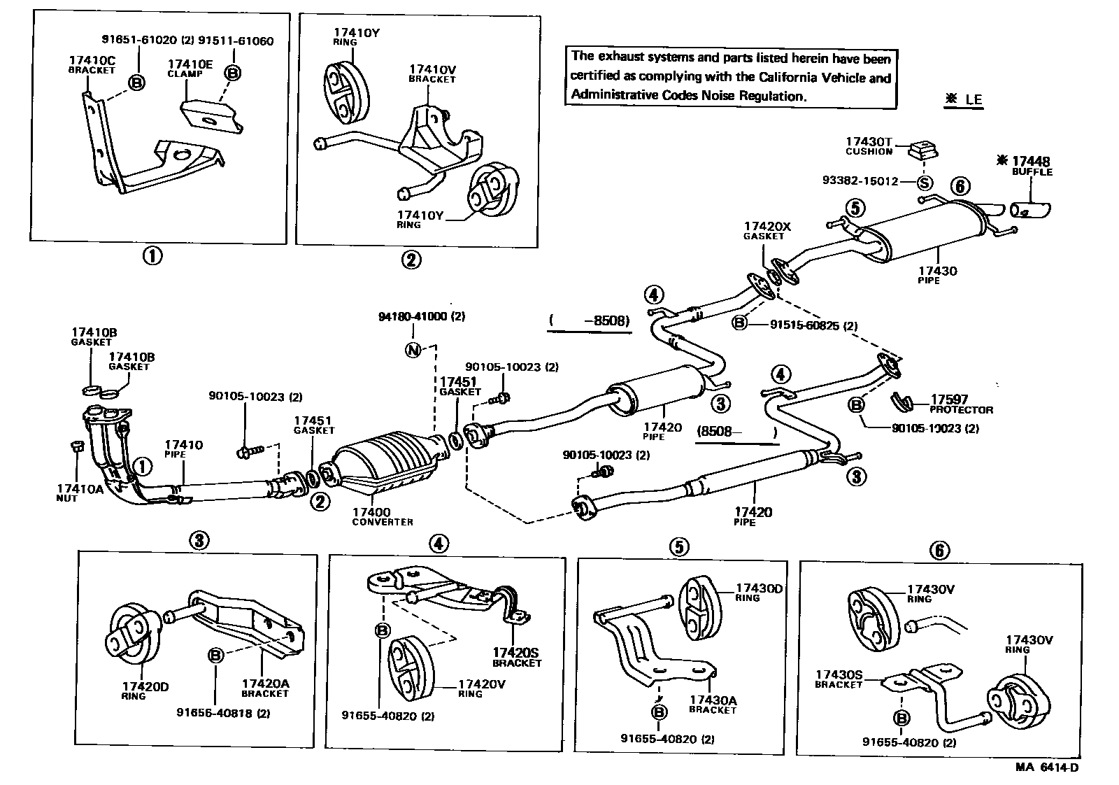 Parts diagram