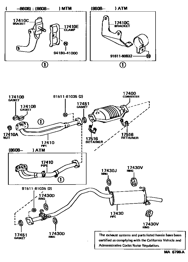 Parts diagram
