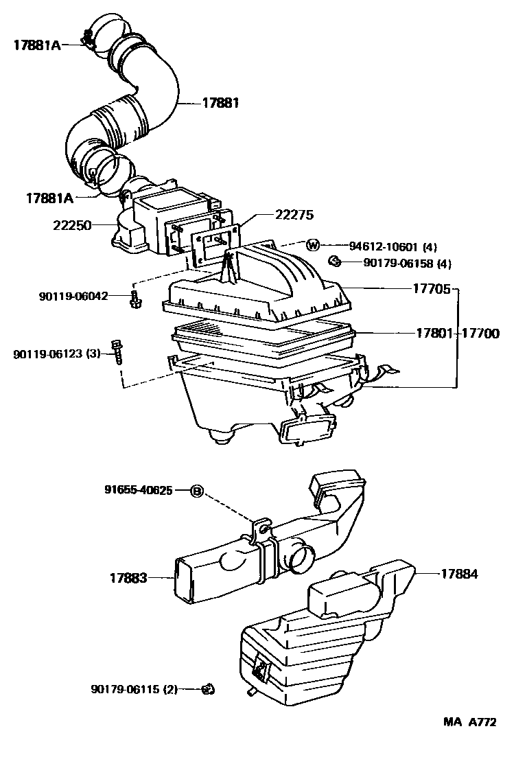Parts diagram