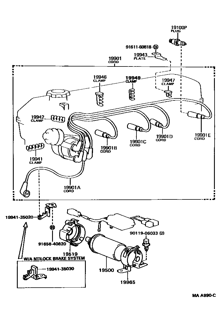 Parts diagram