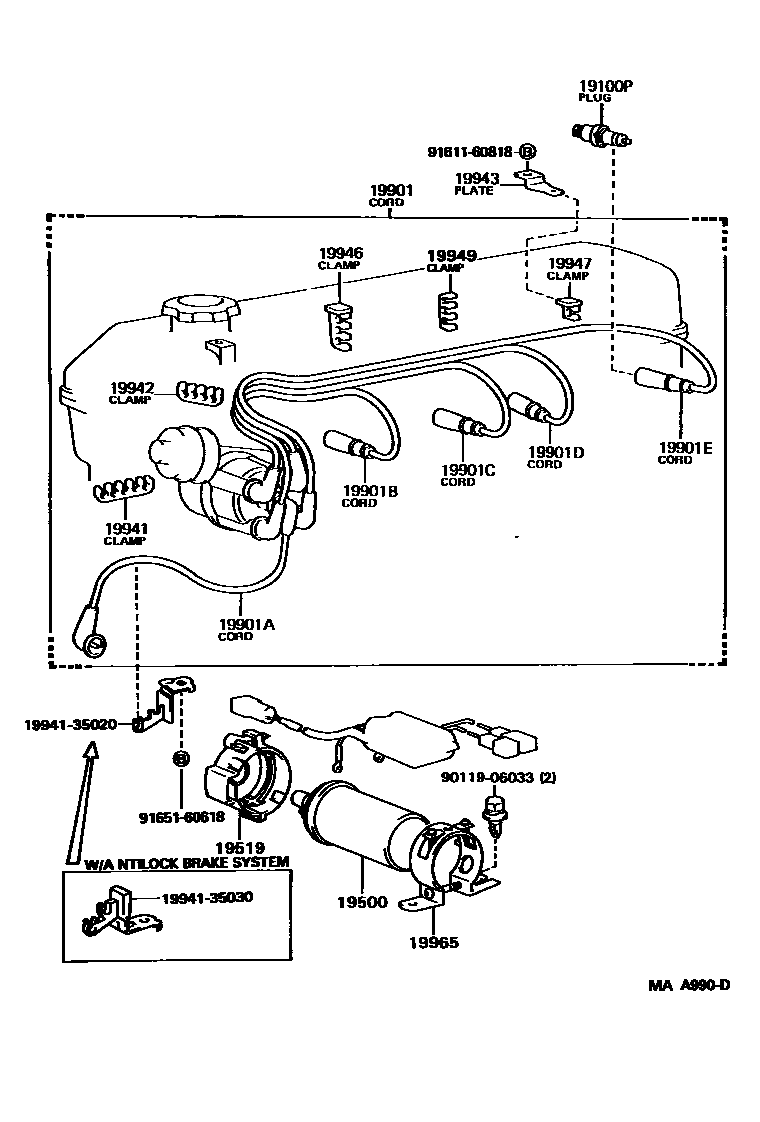 Parts diagram