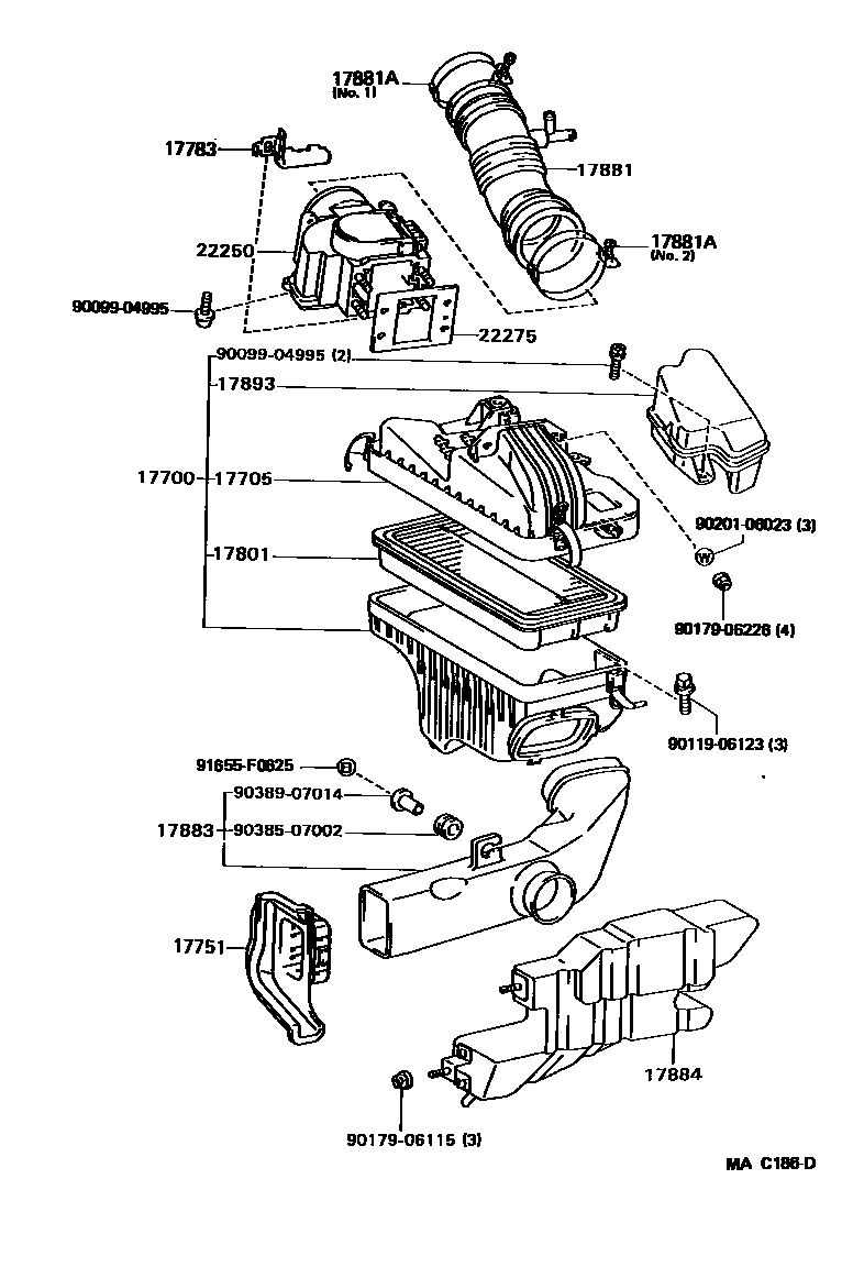 Parts diagram