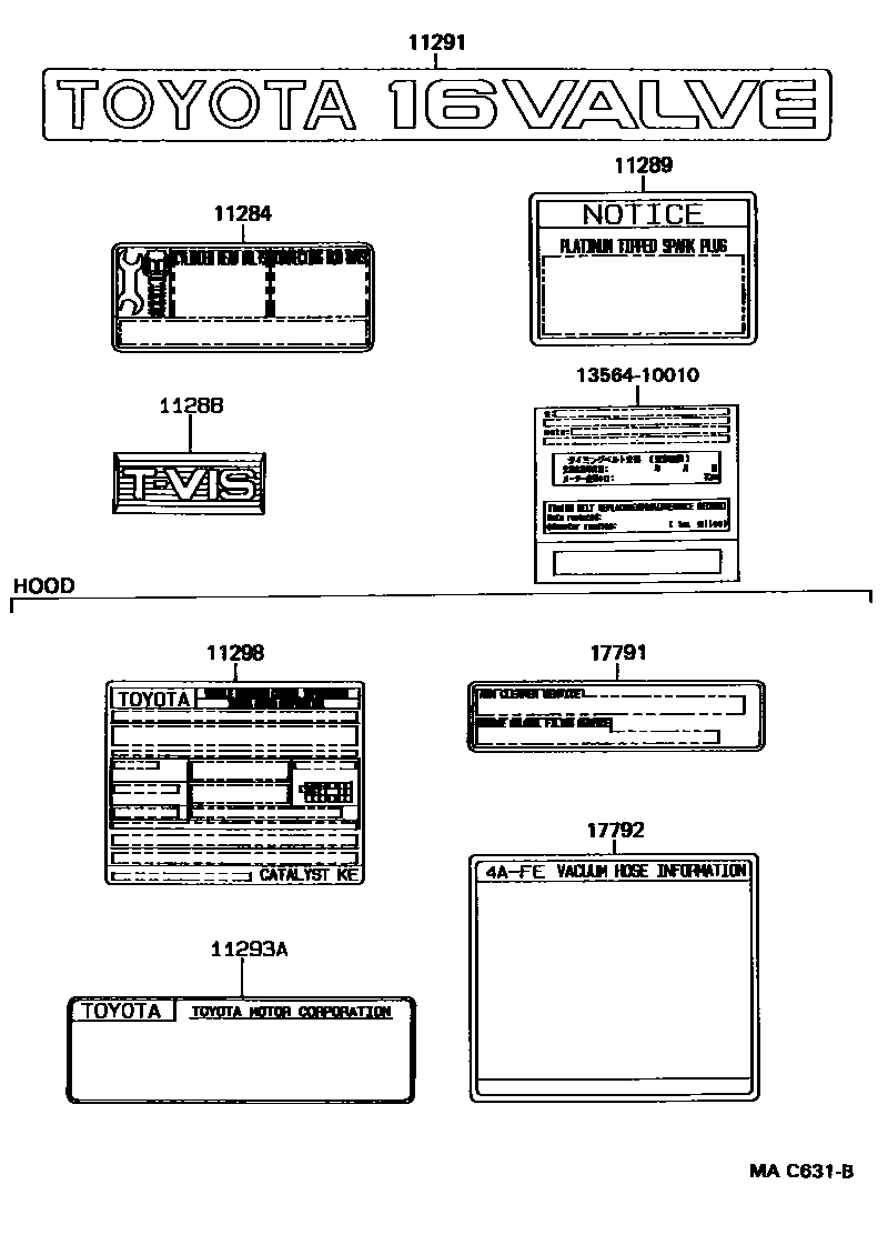 Parts diagram