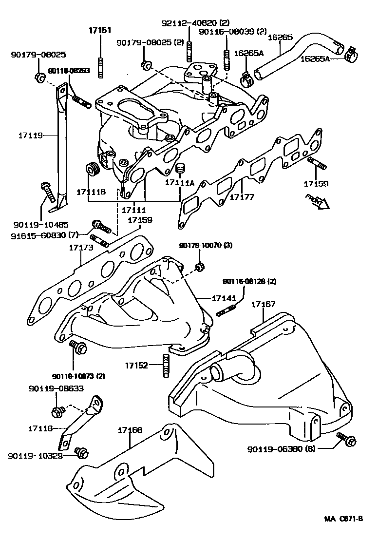 Parts diagram