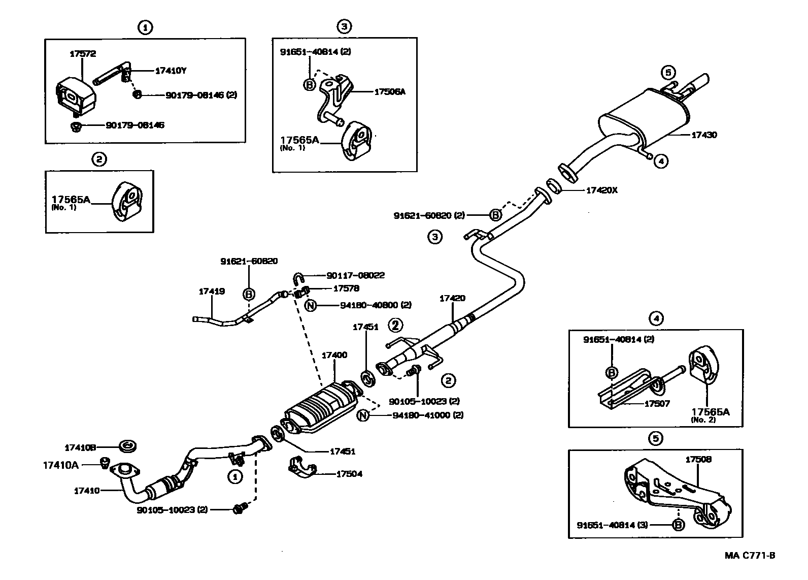 Parts diagram