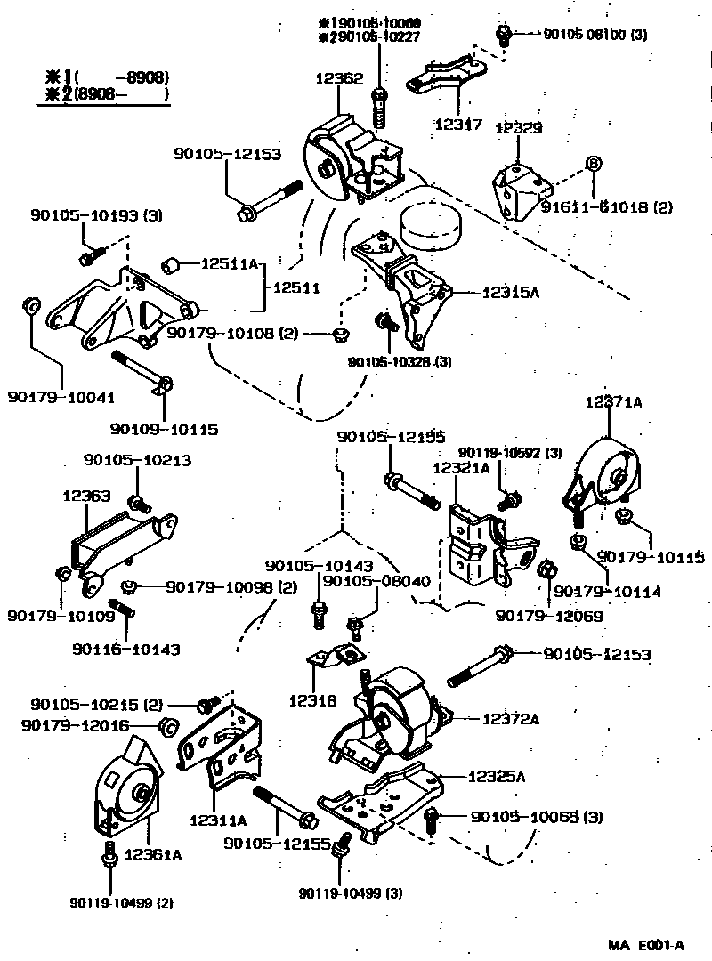 Parts diagram