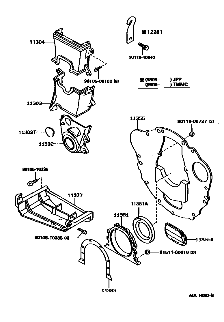 Parts diagram