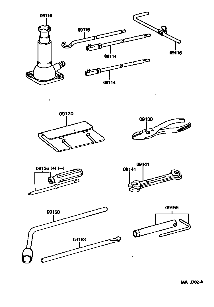 Parts diagram