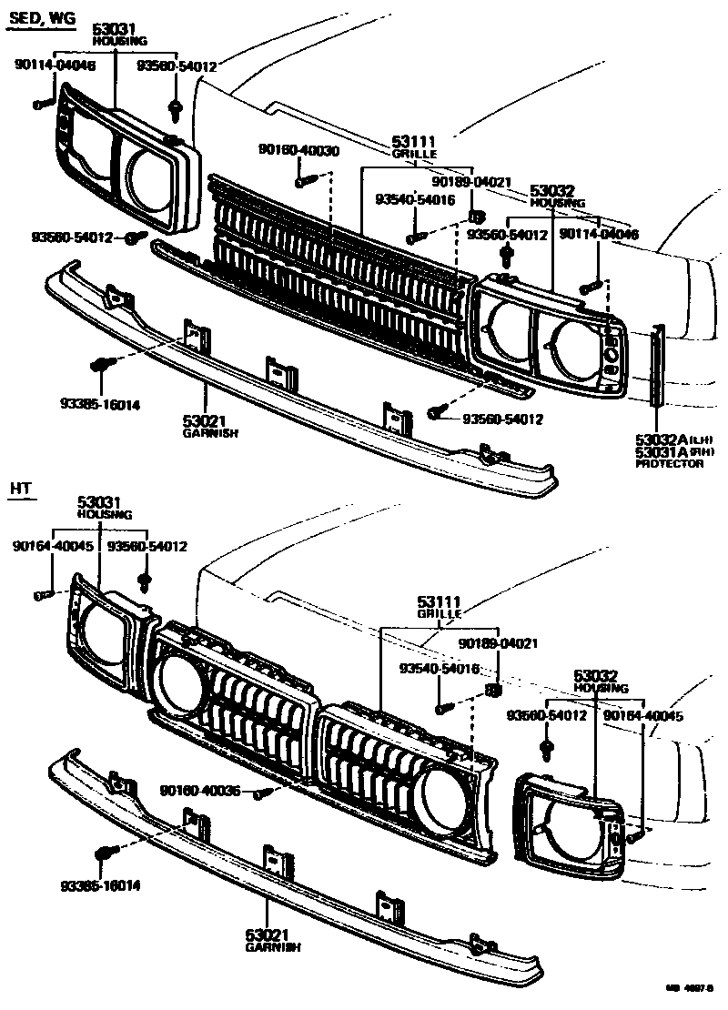 Parts diagram