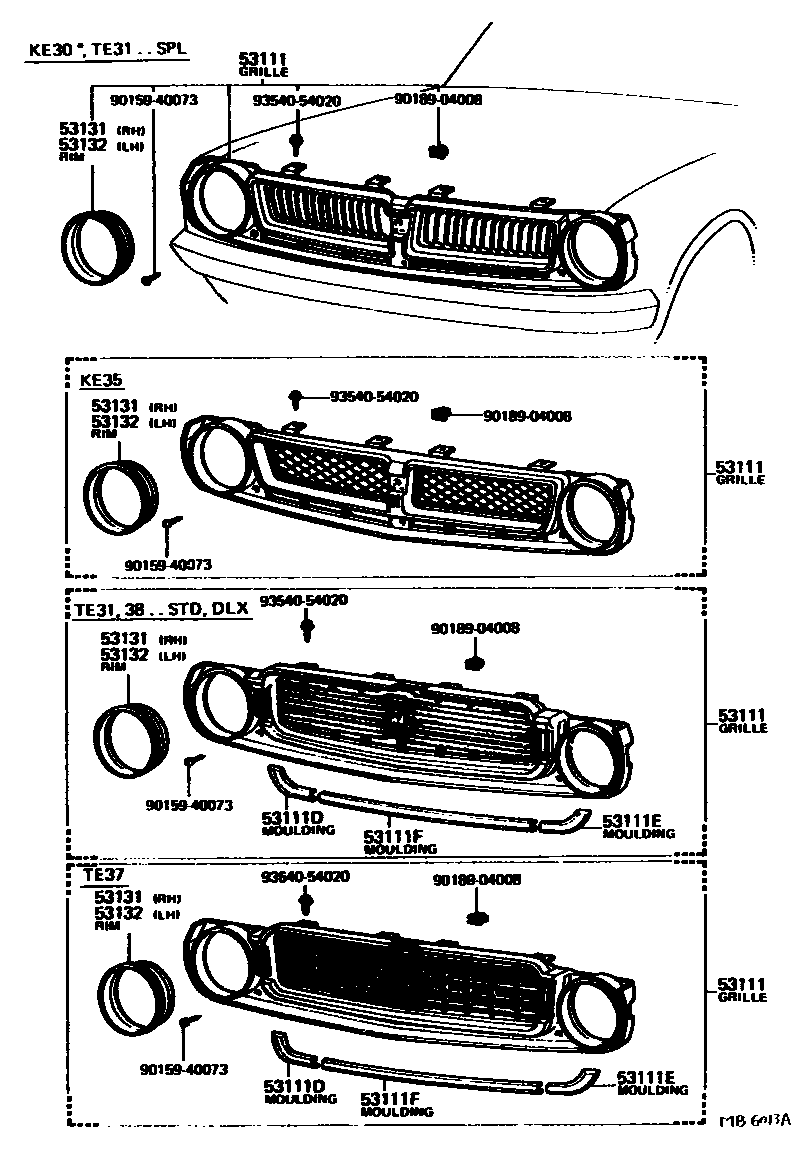 Parts diagram