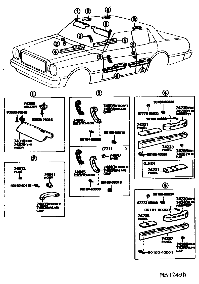 Parts diagram