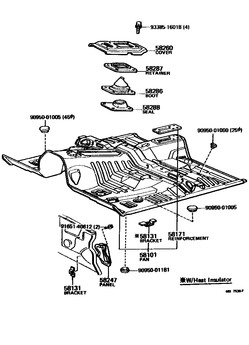 Parts diagram