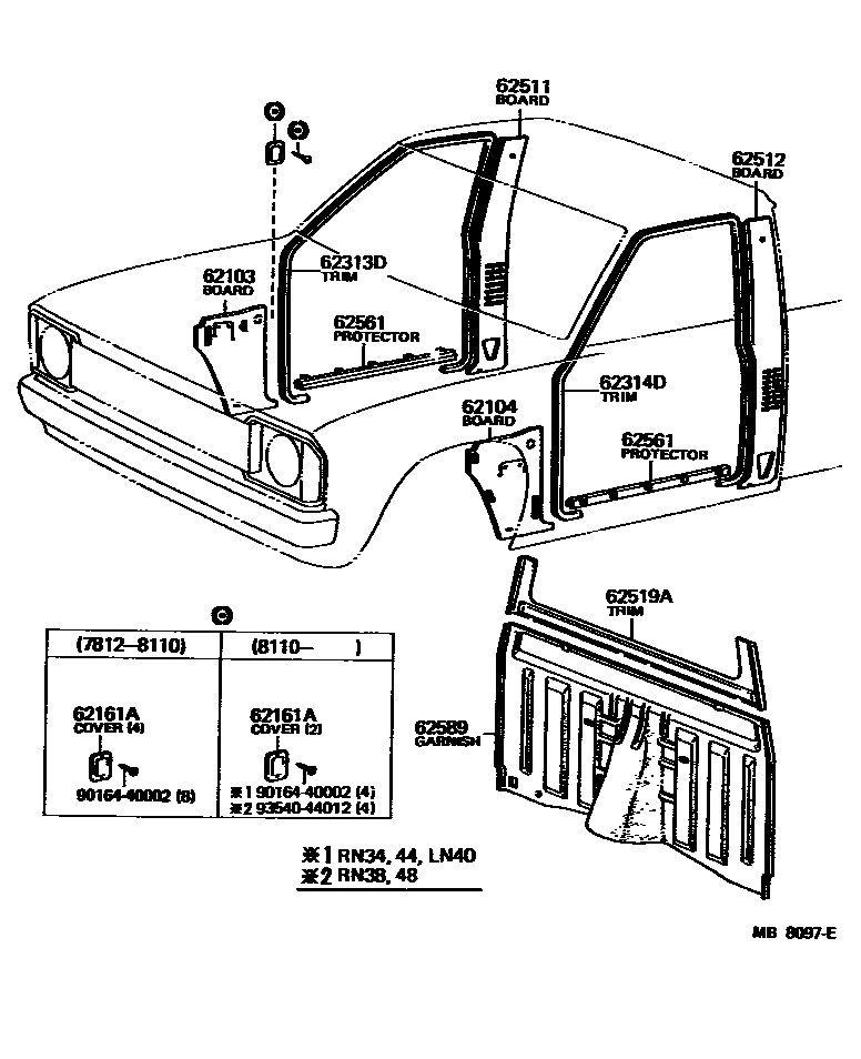 Parts diagram
