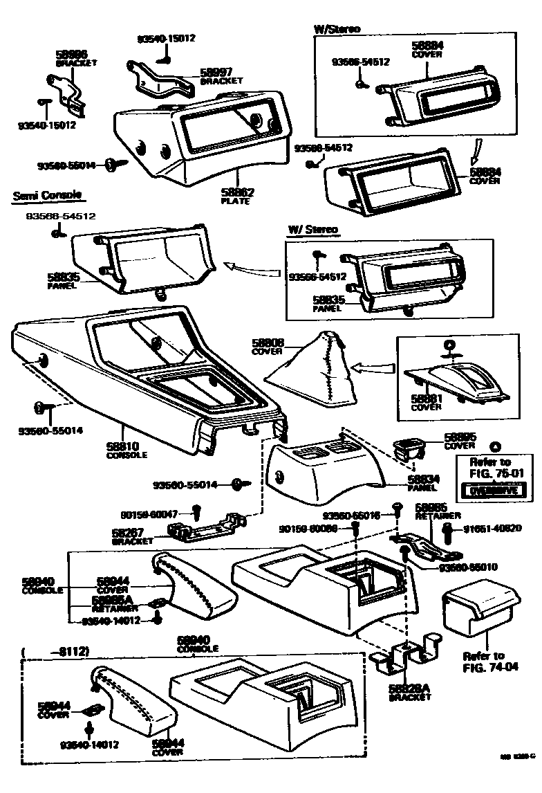 Parts diagram