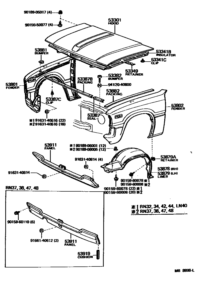 Parts diagram