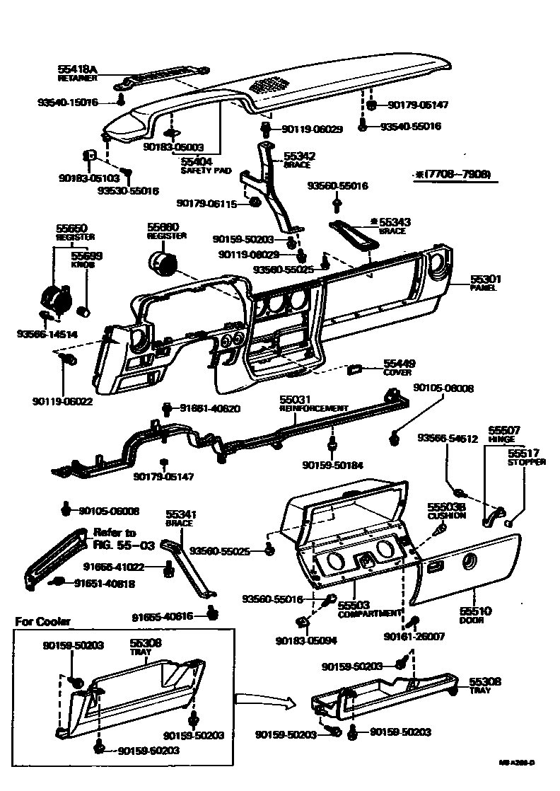 Parts diagram