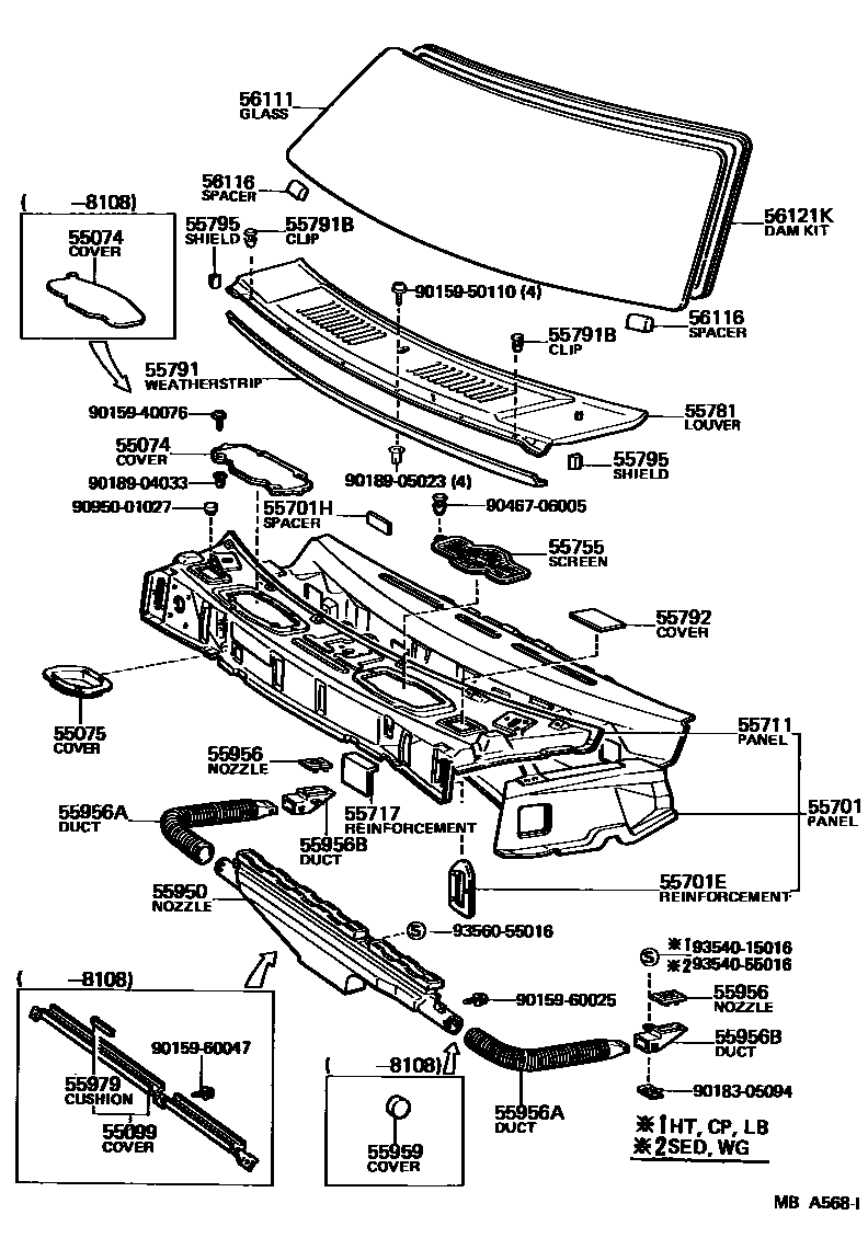 Parts diagram