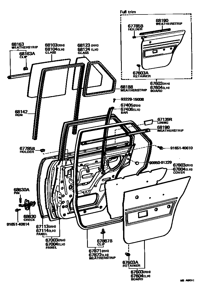 Parts diagram