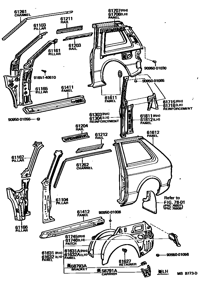 Parts diagram