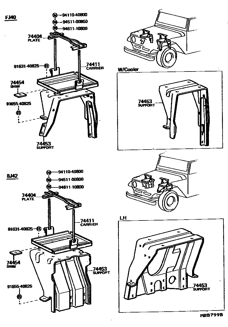 Parts diagram
