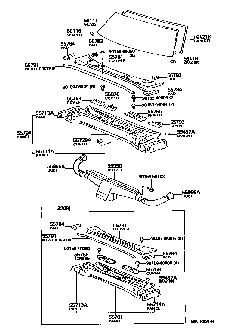 Parts diagram