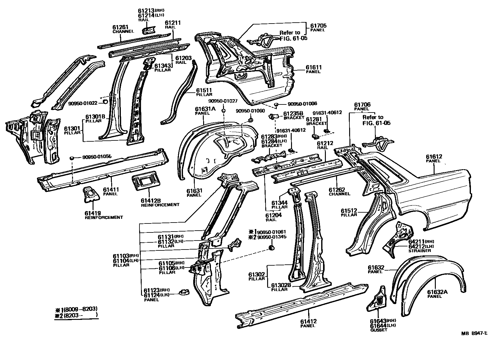 Parts diagram