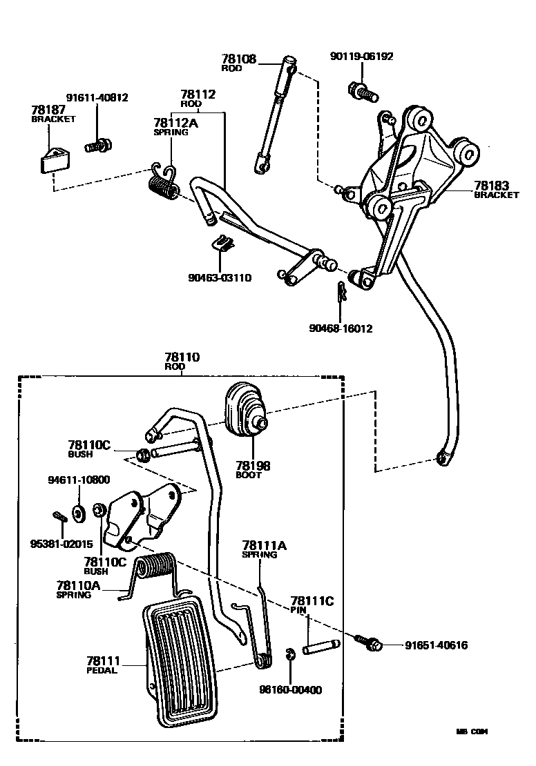 Parts diagram