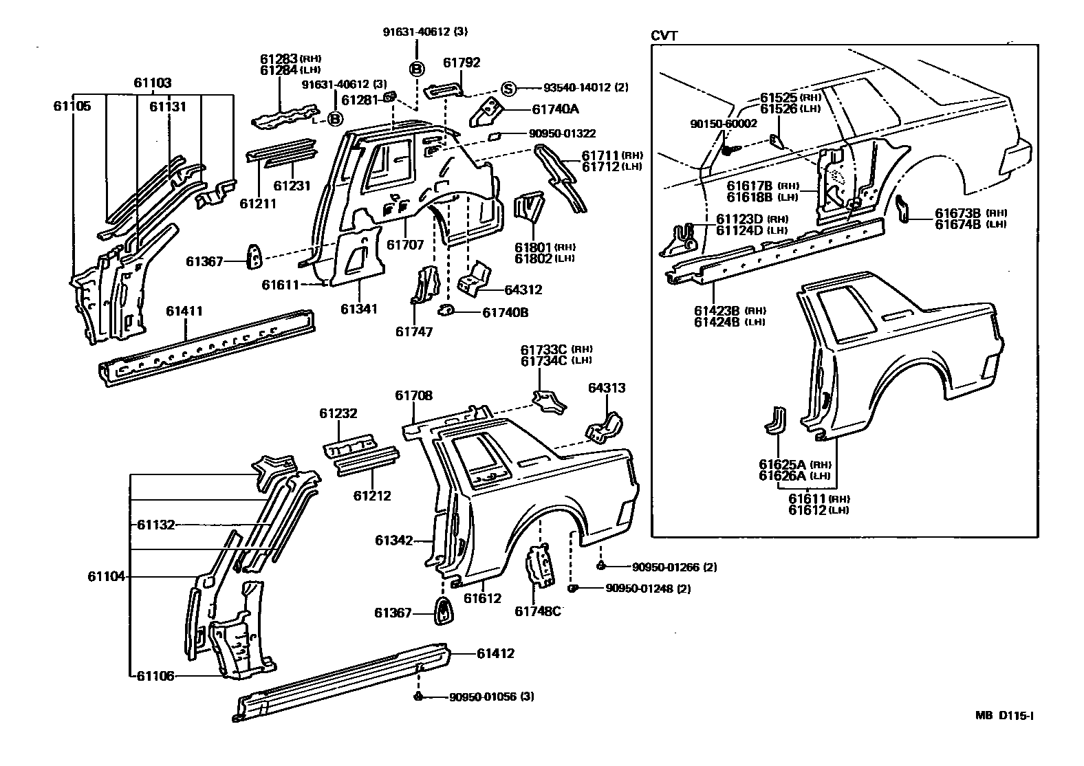 Parts diagram