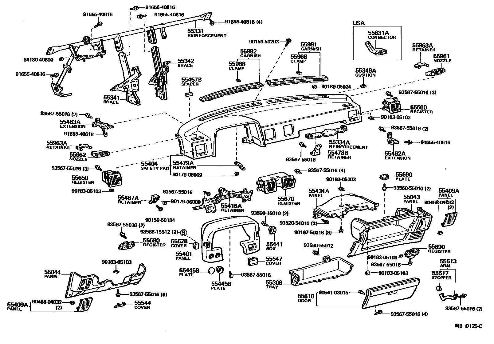 Parts diagram
