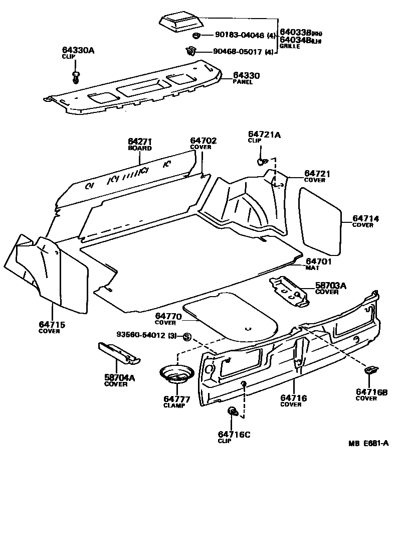 Parts diagram