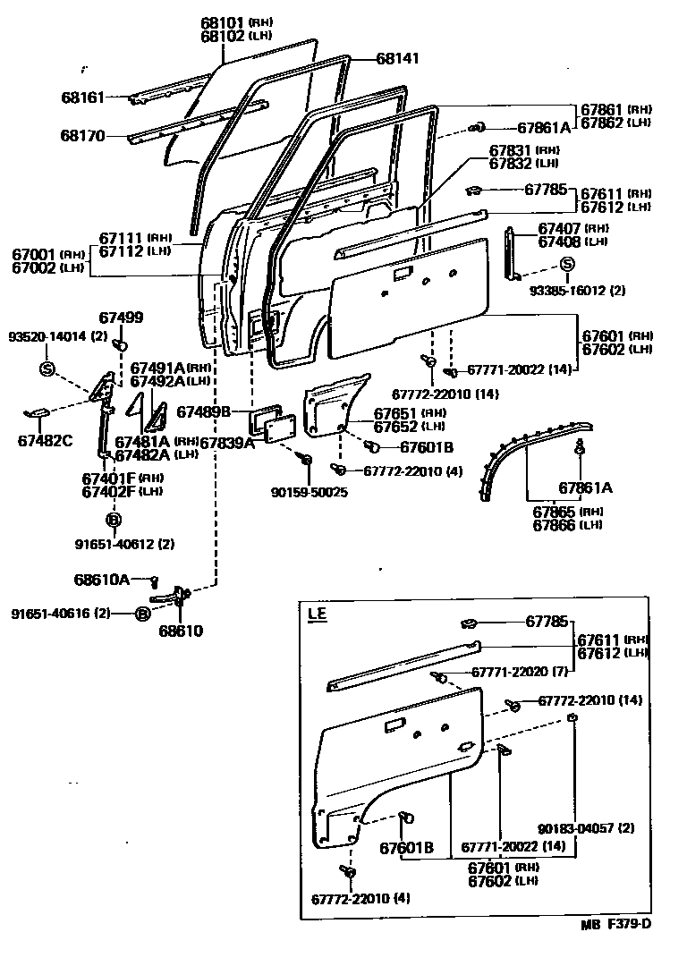 Parts diagram