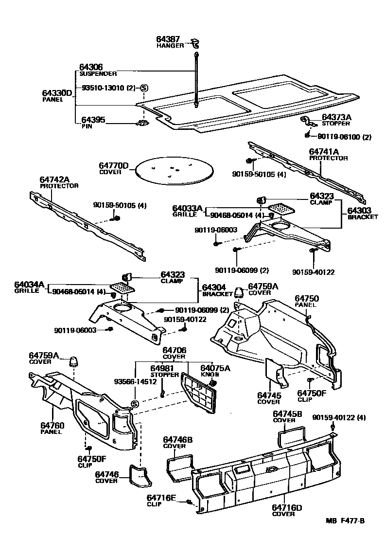 Parts diagram