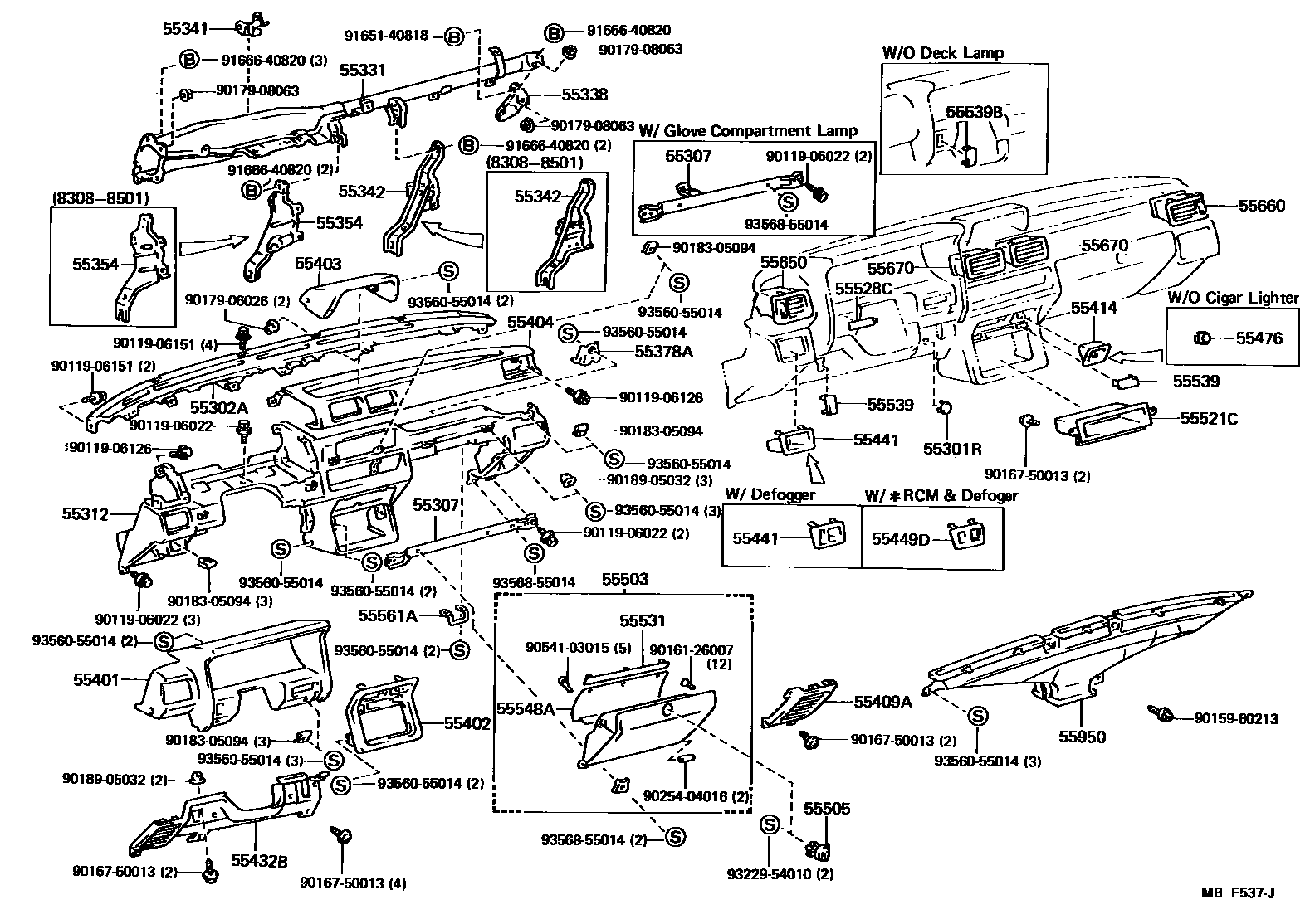 Parts diagram