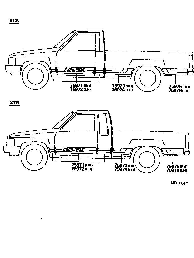 Parts diagram